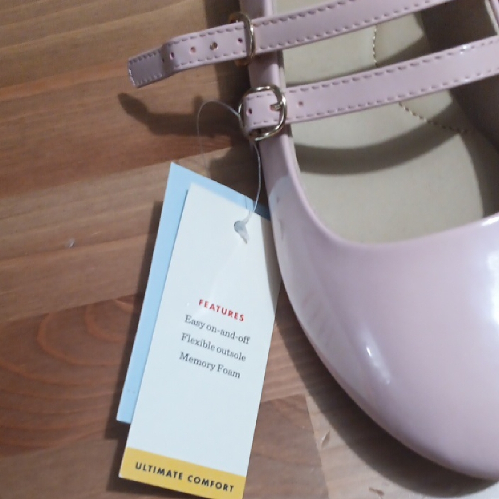 Cat & Jack Light Pink Dress Shoes for Kids - Picture 3 of 4